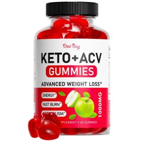 Keto ACV Gummies Advanced Weight Loss Boost Metabolism with Apple Cider Vinegar Keto Supplements Gluten Free